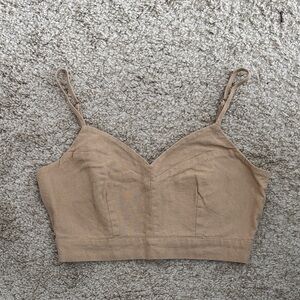 Universal Thread Tan Crop Top